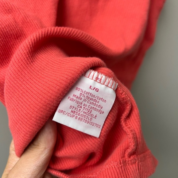 NOBO Pink Ribbed Tank Top - Picture 5 of 5